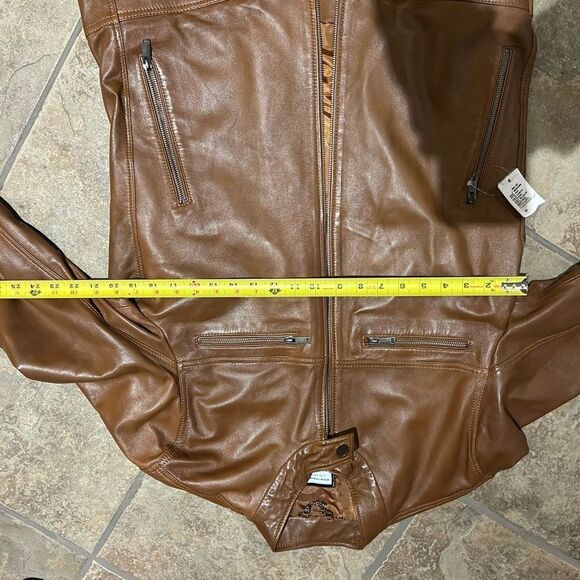 Men’s Ron Thompson Los Angeles, soft, leather jacket, size large - Picture 9 of 11